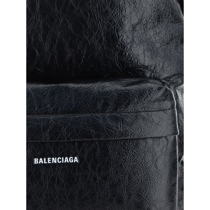 Balenciaga Black Calf Leather Bos Taurus Backpack: An Icon of Avant-Garde Design