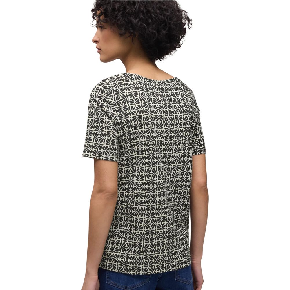 Street One Black Modal T-Shirt - New Gerda Model 324798