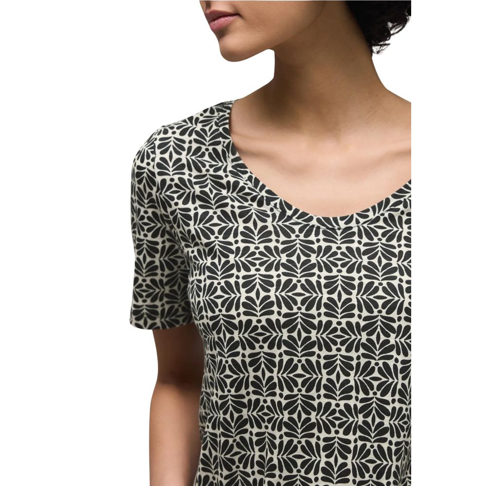 Street One Black Modal T-Shirt - New Gerda Model 324798