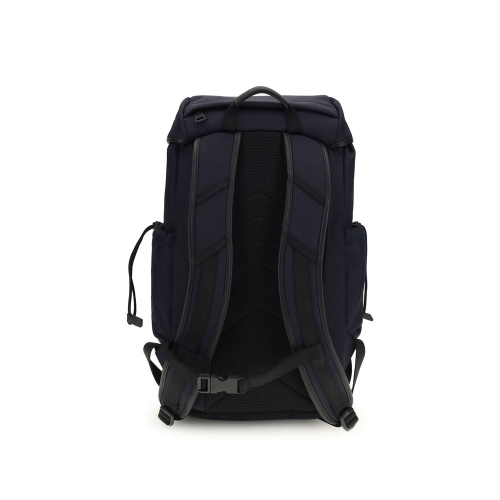 Moncler Black Polyamide Tech Backpack