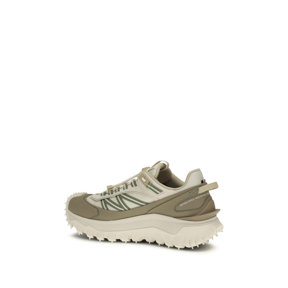 Moncler Trailgrip GTX Athletic Sneakers in Beige Polyamide