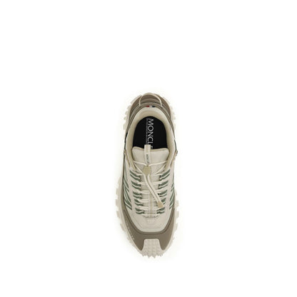 Moncler Trailgrip GTX Athletic Sneakers in Beige Polyamide
