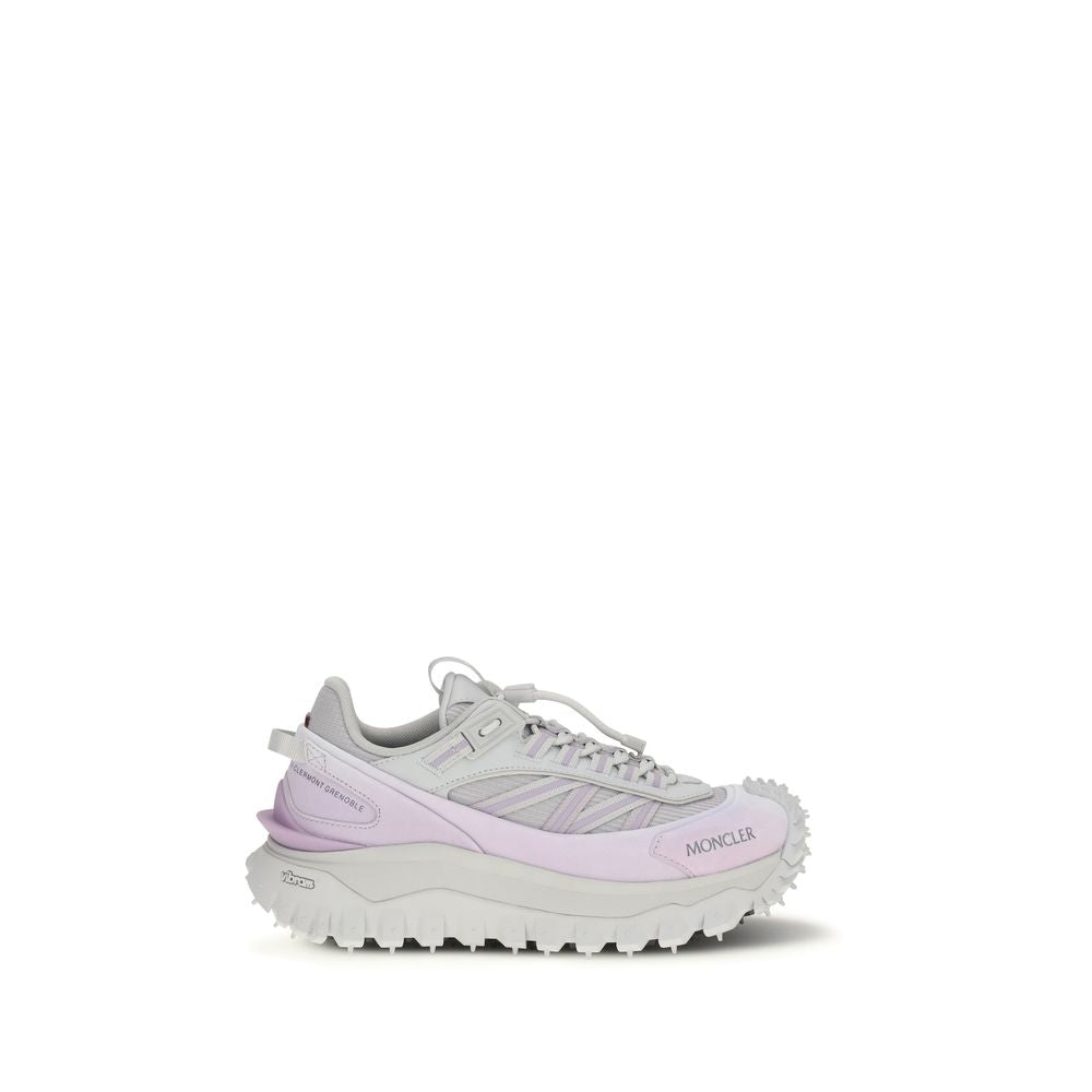Moncler Grenoble Purple Polyamide Athletic Sneakers