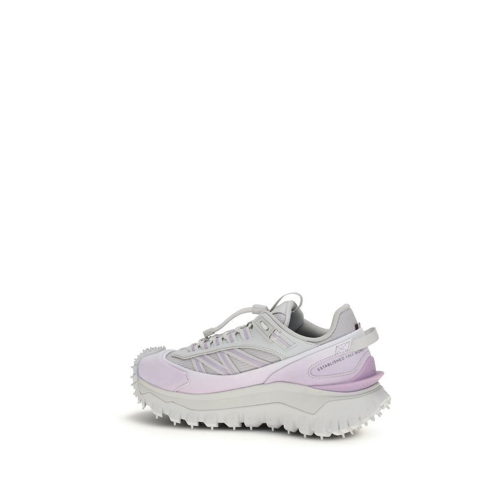 Moncler Grenoble Purple Polyamide Athletic Sneakers
