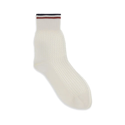 Brunello Cucinelli White Cotton Socks - Elegant Comfort Redefined