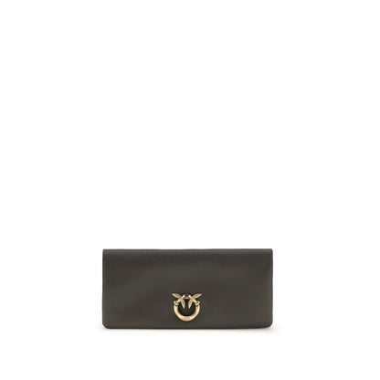PINKO Love Medium Clutch Bag - Bicolor Calf Leather
