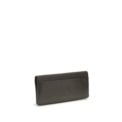 PINKO Love Medium Clutch Bag - Bicolor Calf Leather