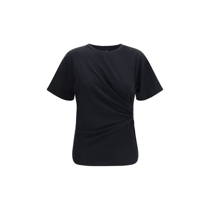 PINKO Mary Black Cotton T-Shirt