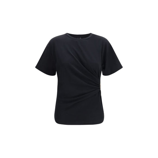 PINKO Mary Black Cotton T-Shirt