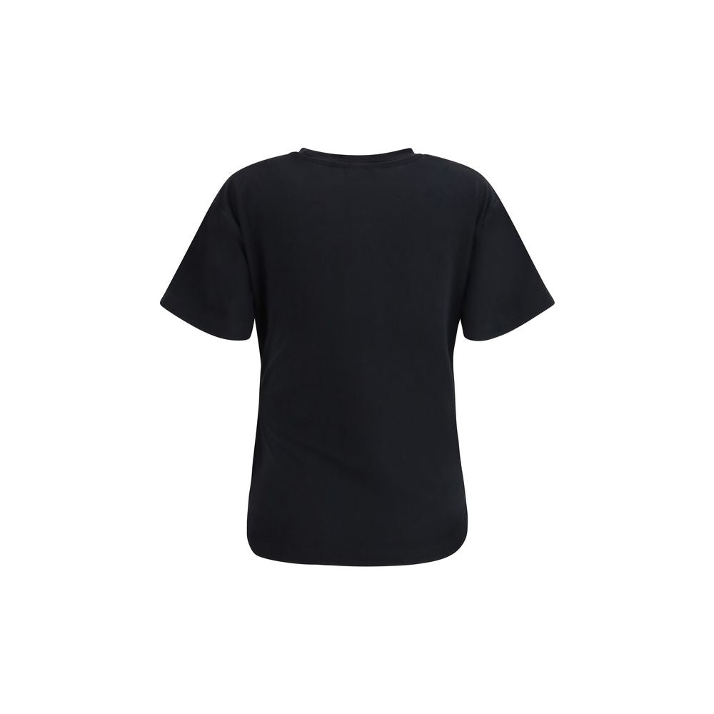 PINKO Mary Black Cotton T-Shirt