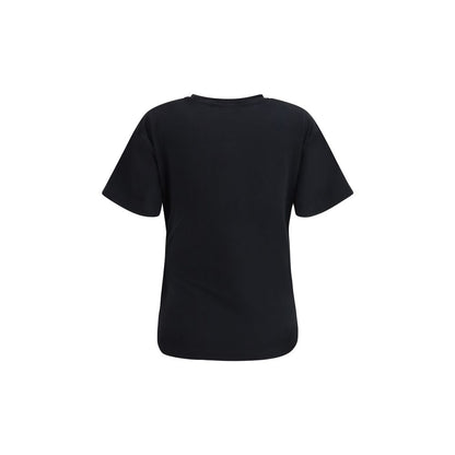 PINKO Mary Black Cotton T-Shirt