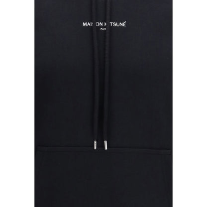 Maison Kitsuné Black Cotton Sweatshirt