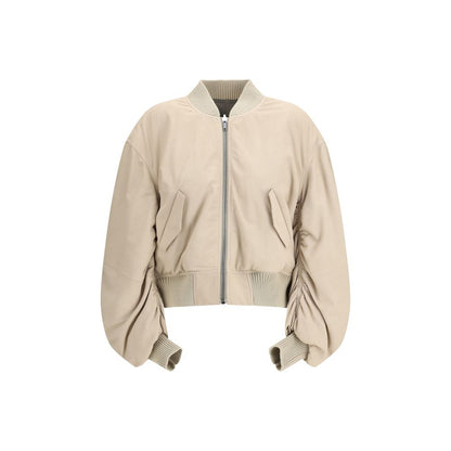 Rick Owens Secchia Flight Bomber Leather Jacket