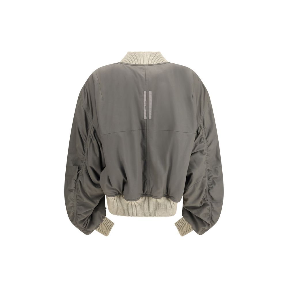 Rick Owens Secchia Flight Bomber Leather Jacket