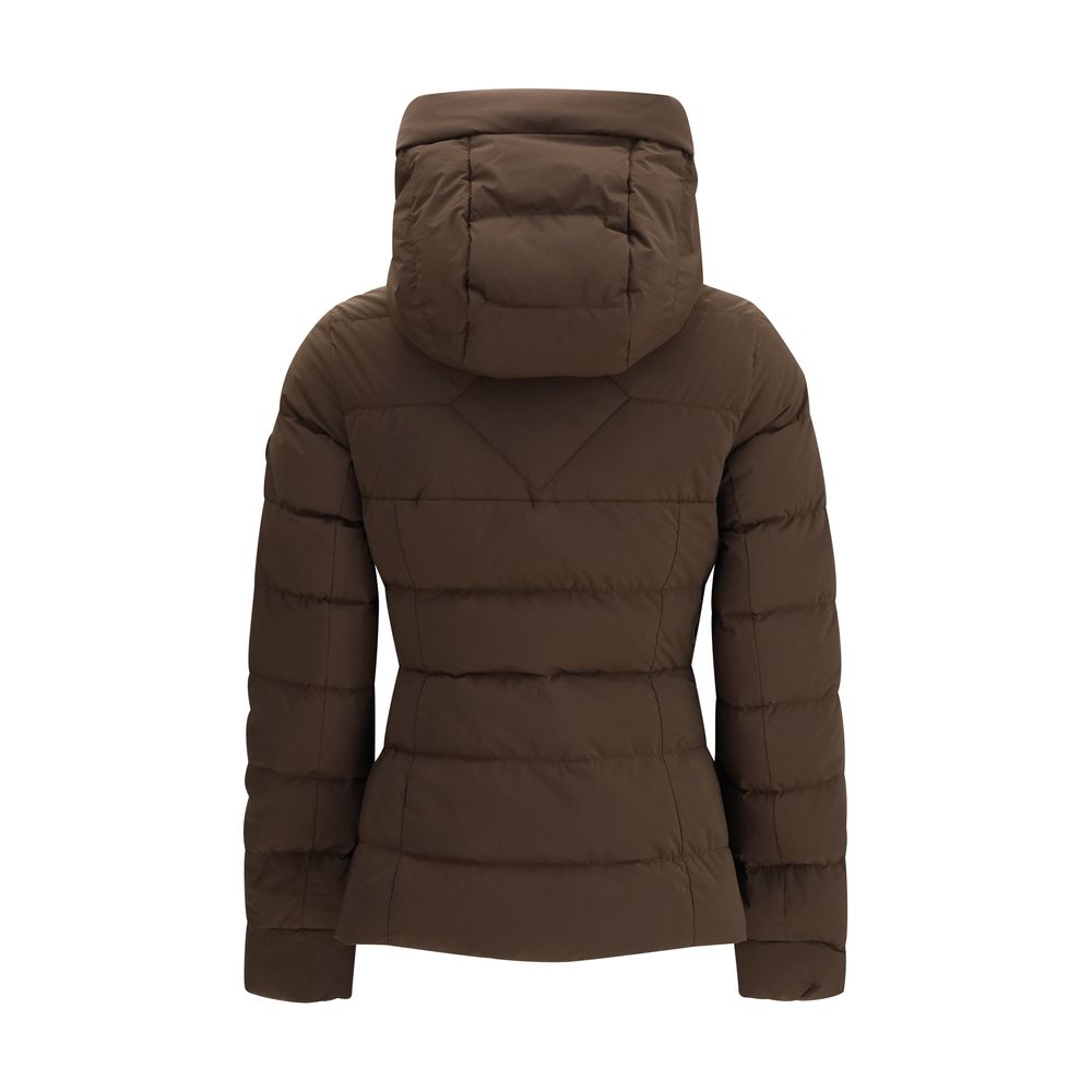 Canada Goose Clair Jacket Black Label - Brown Nylon Coat