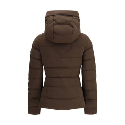 Canada Goose Clair Jacket Black Label - Brown Nylon Coat