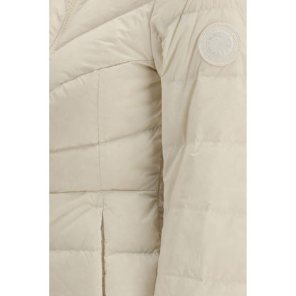 Clair Full-Length Jacket by Canada Goose - Beige Nylon