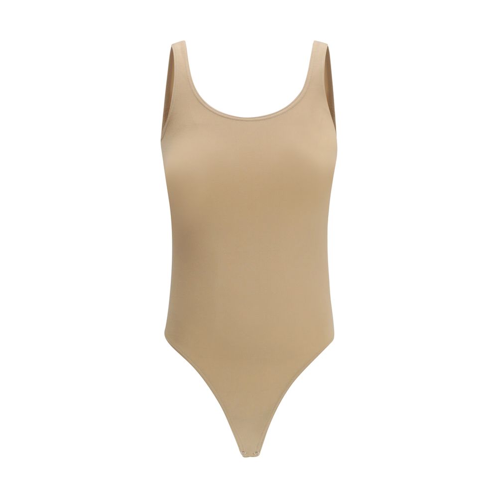 Wolford Beige Cotton Bodysuit - Jamaika Body