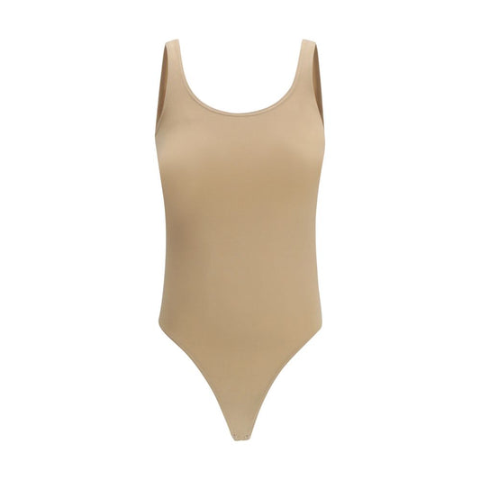 Wolford Beige Cotton Bodysuit - Jamaika Body