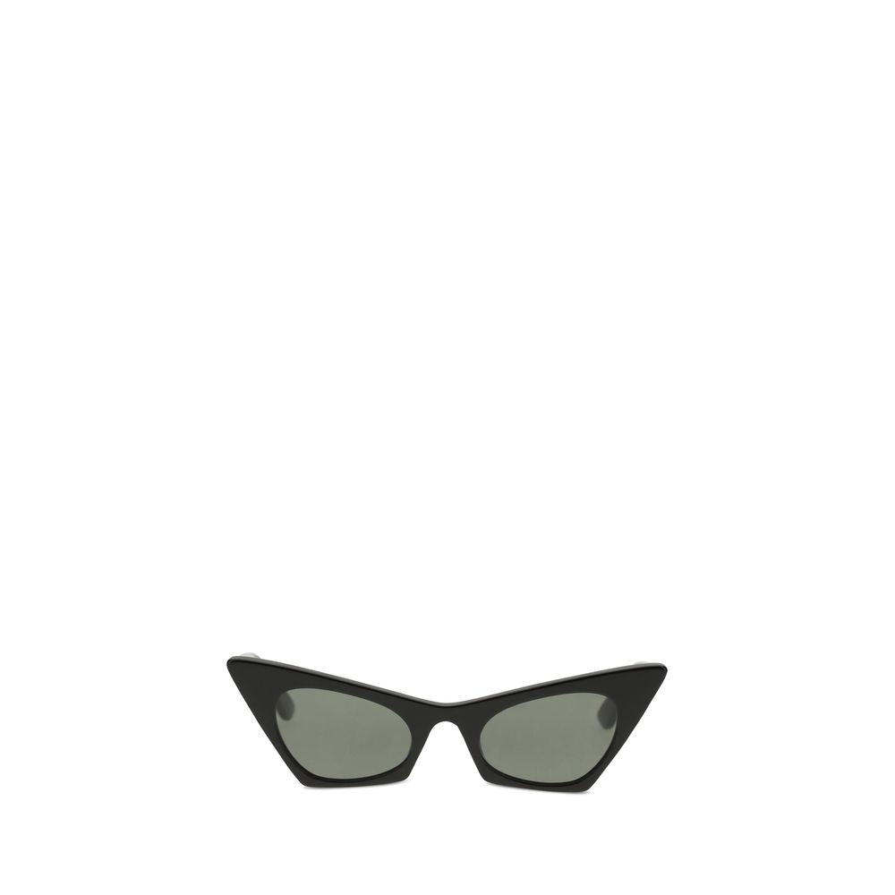 Alexander McQueen Women's Cat-Eye Sunglasses – Black Frame, Brown Lenses
