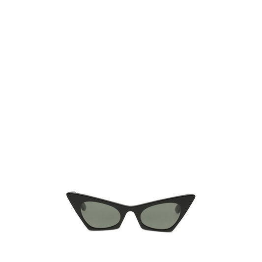 Alexander McQueen Women's Cat-Eye Sunglasses – Black Frame, Brown Lenses