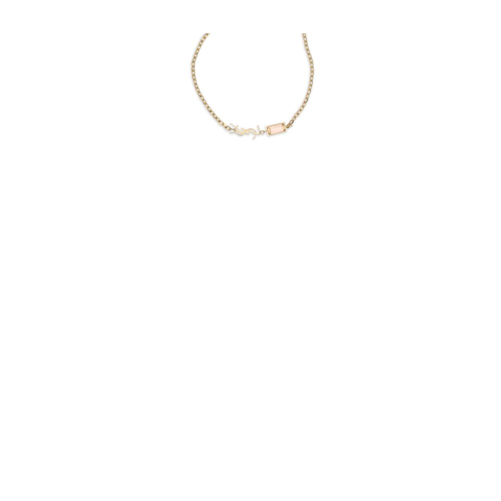 Saint Laurent Cassandre Gold Metal Bracelet
