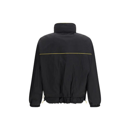 Fendi Black Reversible Windbreaker Shell Jacket