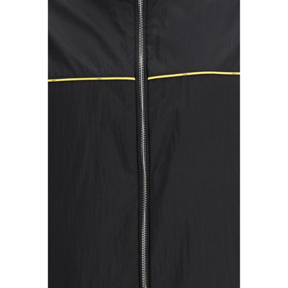 Fendi Black Reversible Windbreaker Shell Jacket