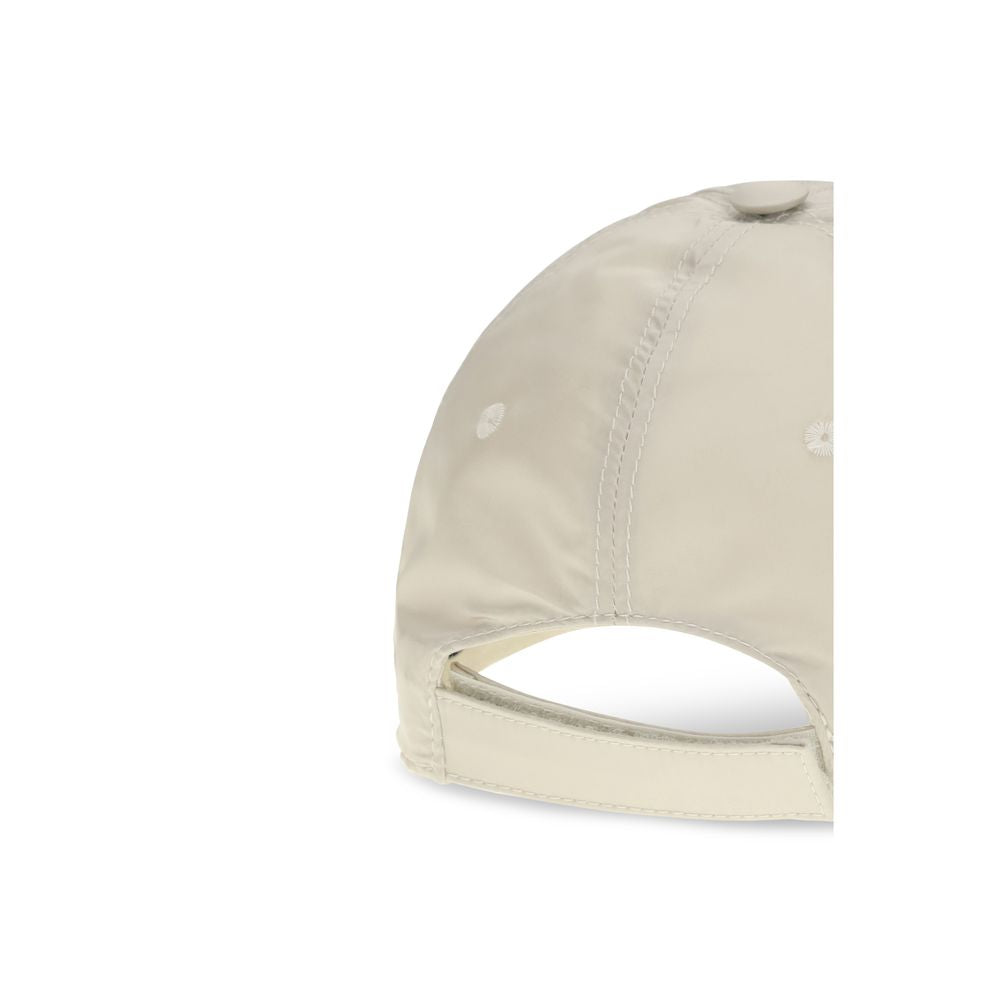 Fendi Beige Nylon Baseball Cap