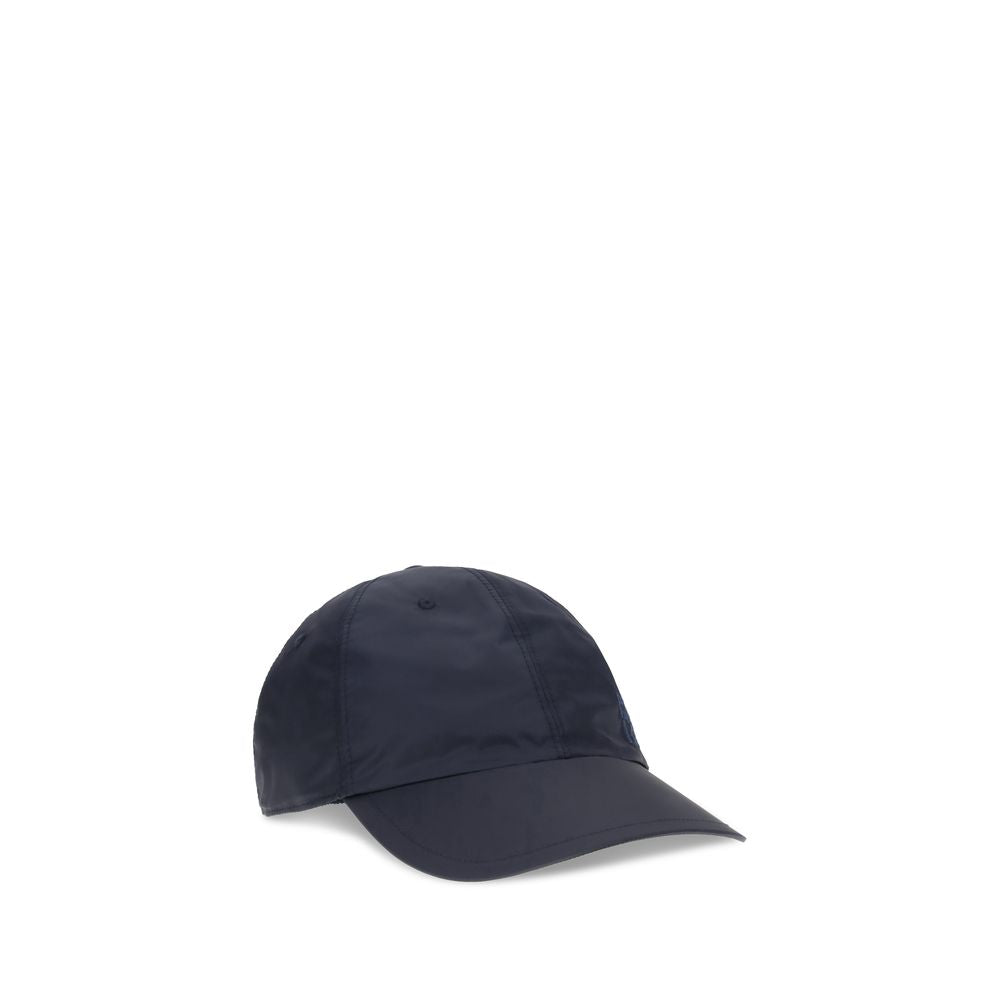 Fendi Black Nylon Cap - Stylish Waterproof Baseball Hat