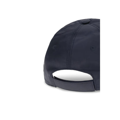 Fendi Black Nylon Cap - Stylish Waterproof Baseball Hat