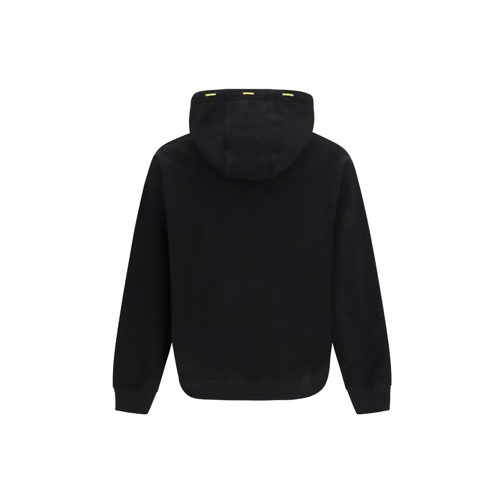Fendi Black Cotton Hooded Sweatshirt