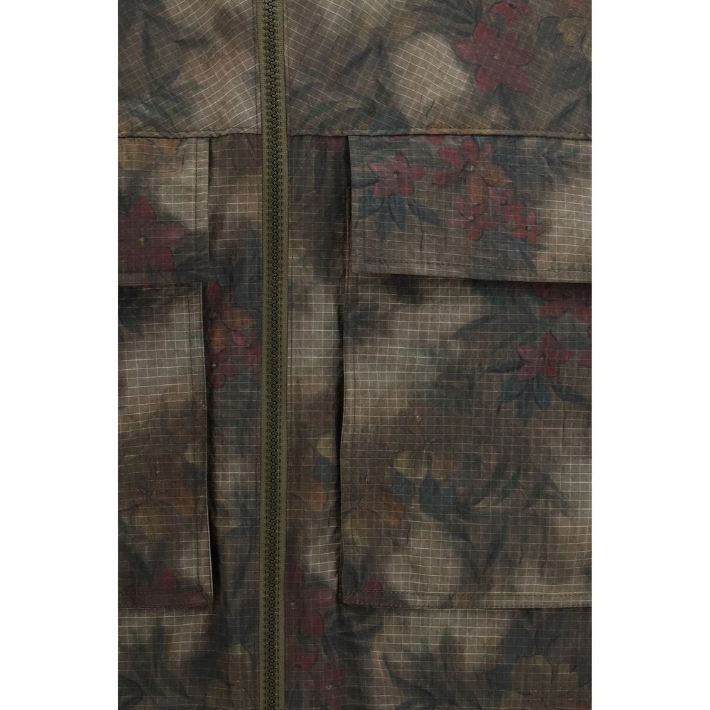 Herno Tropical Camouflage Ripstop Parka Jacket