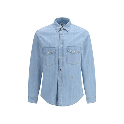 Jacob Cohen Blue Denim Shirt - Elegant and Versatile