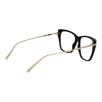 Tod's Women's Black Acetate Glasses – Rectangle Full-Rim Frames
