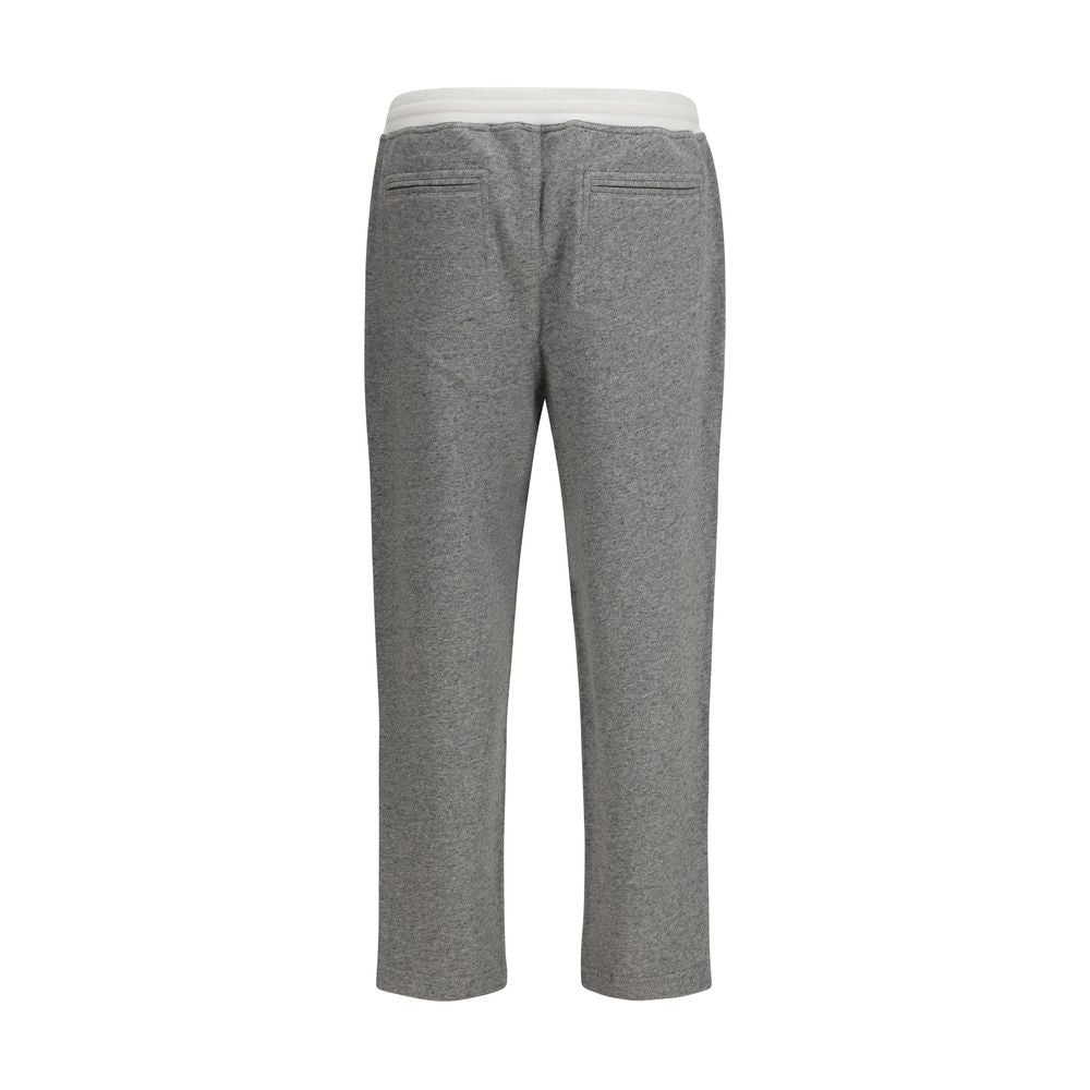 Brunello Cucinelli Gray Cotton Joggers
