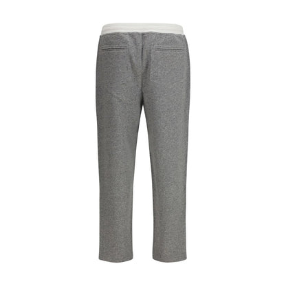 Brunello Cucinelli Gray Cotton Joggers