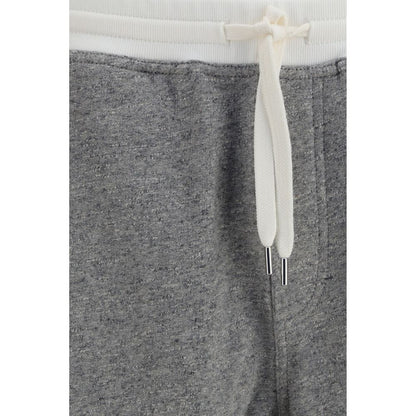 Brunello Cucinelli Gray Cotton Joggers