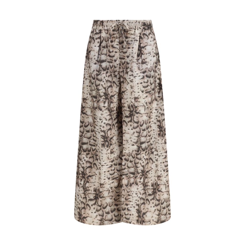 PINKO Gussola Multicolor Cotton Casual Pants
