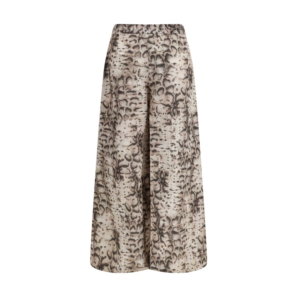 PINKO Gussola Multicolor Cotton Casual Pants