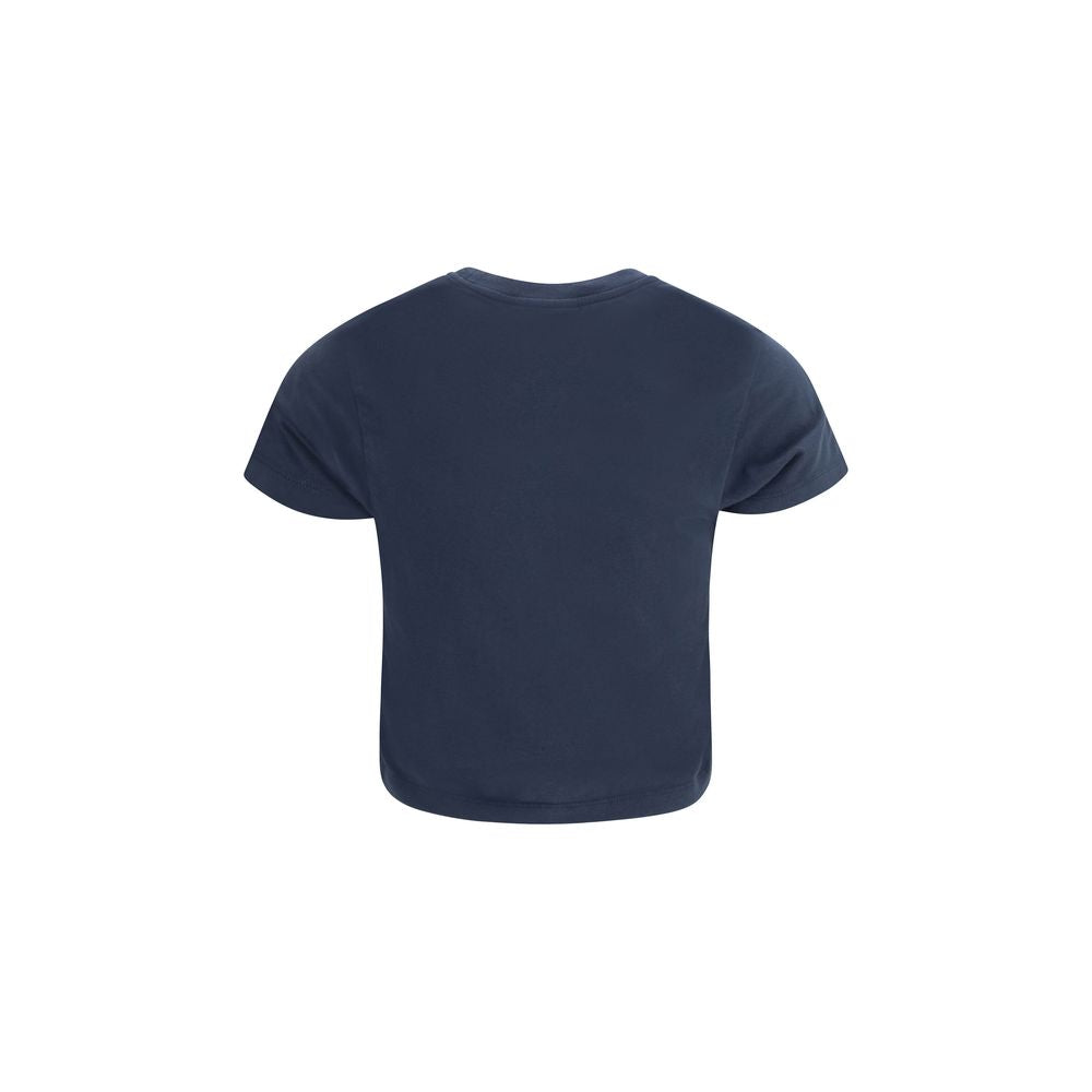 Maison Kitsuné Blue Cotton T-Shirt - Effortless Wardrobe Essential