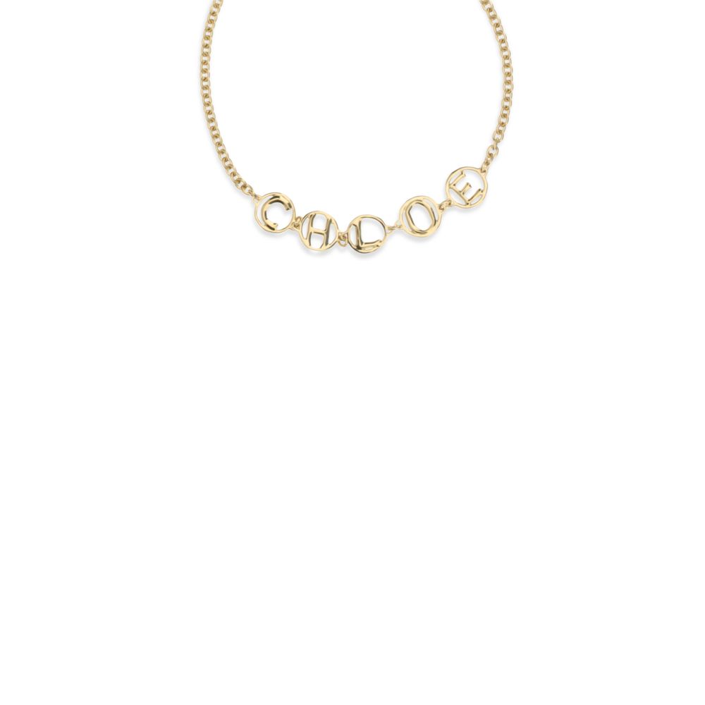Chloé Gold Brass Bracelet - Elegance Redefined