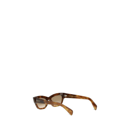 Alexander McQueen Women’s Cat-Eye Sunglasses – Brown Acetate