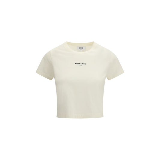 Maison Kitsuné Beige Cotton T-Shirt – Paris Baby Edition