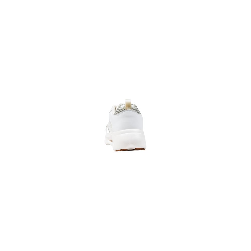 PINKO White Leather Athletic Sneakers - Modern Comfort & Style