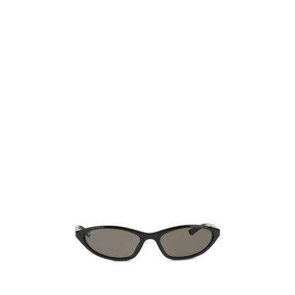 Balenciaga Neo Oval 2.0 Black Acetate Sunglasses