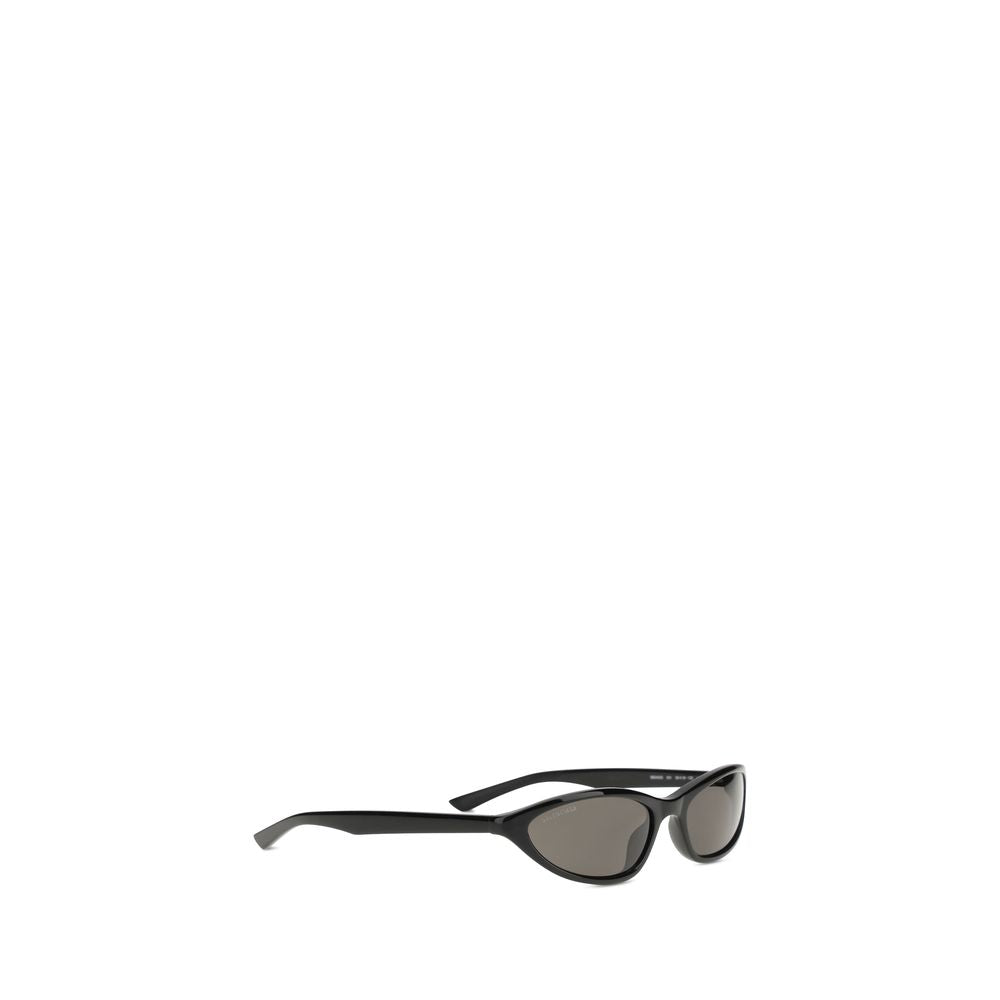 Balenciaga Neo Oval 2.0 Black Acetate Sunglasses
