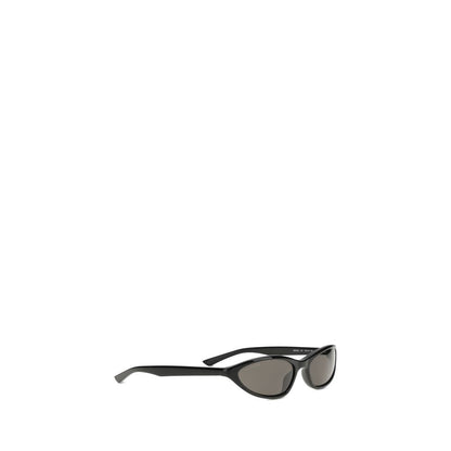Balenciaga Neo Oval 2.0 Black Acetate Sunglasses