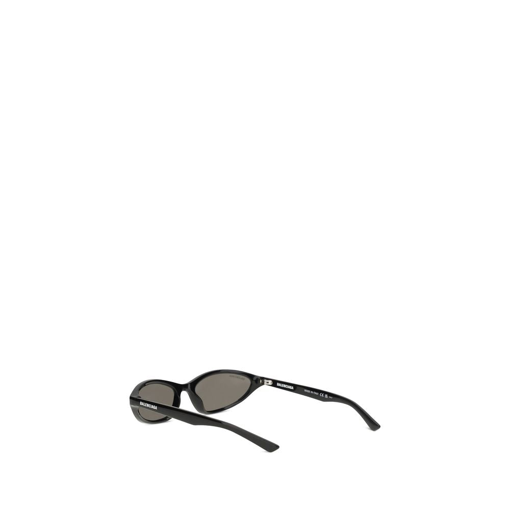 Balenciaga Neo Oval 2.0 Black Acetate Sunglasses