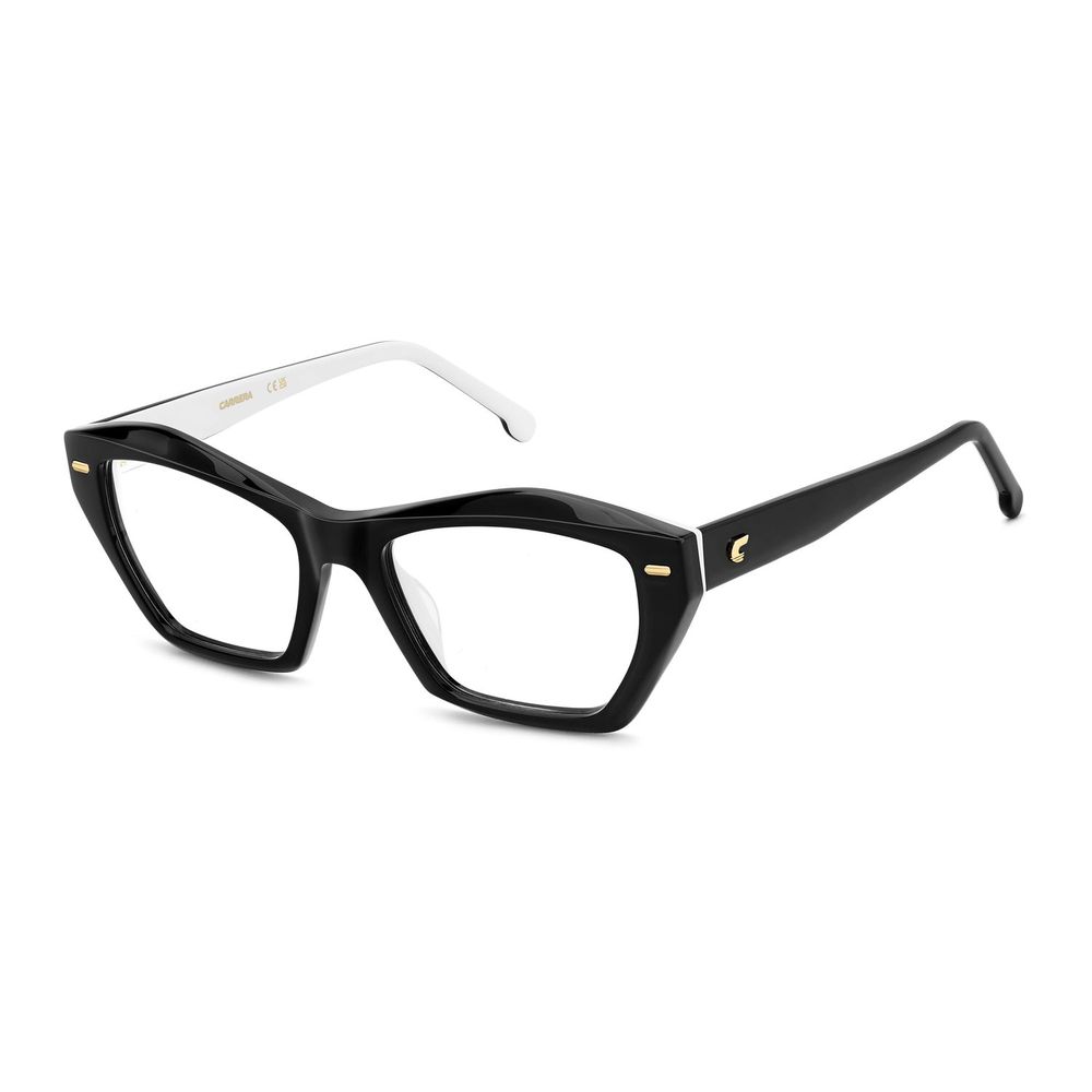 Carrera Women's Black Acetate Glasses – Full-Rim Square Frames